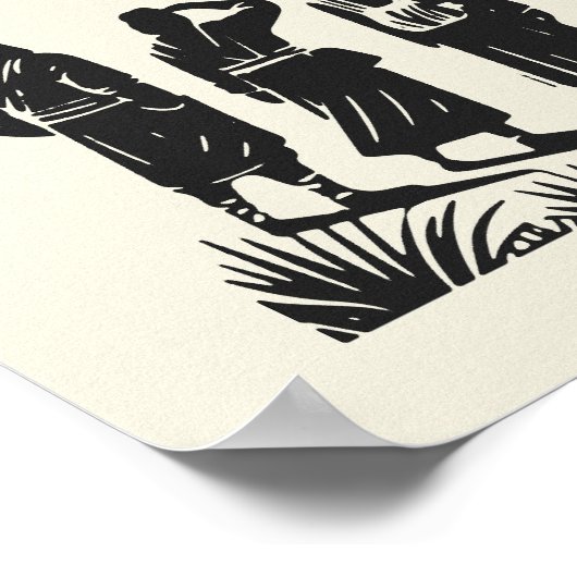 Minimalistische Christliche Wall Art - Bibelverse Poster (Ecke)