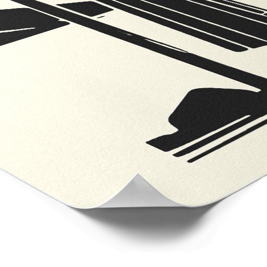 Minimalistische Christliche Wall Art - Bibelverse Poster (Ecke)