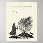 Minimalistische Christliche Wall Art - Bibelverse Poster (Vorne)