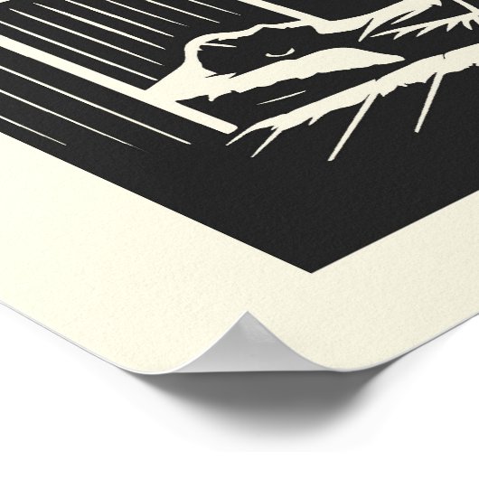 Minimalistische Christliche Wall Art - Bibelverse Poster (Ecke)