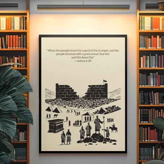 Minimalistische Christliche Wall Art - Bibelverse  Poster