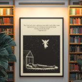 Minimalistische Christliche Wall Art - Bibelverse Poster