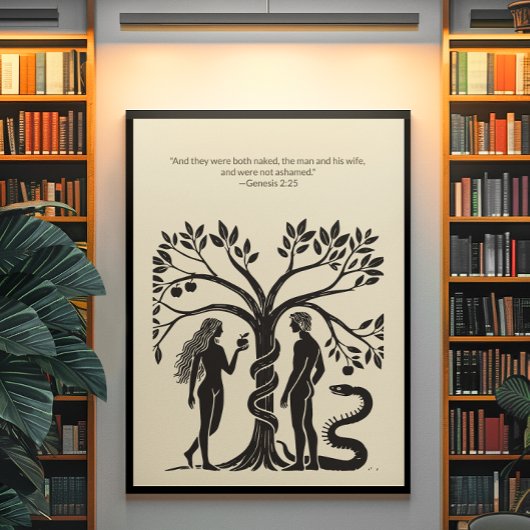 Minimalistische Christliche Wall Art - Bibelverse  Poster