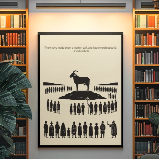 Minimalistische Christliche Wall Art - Bibelverse Poster