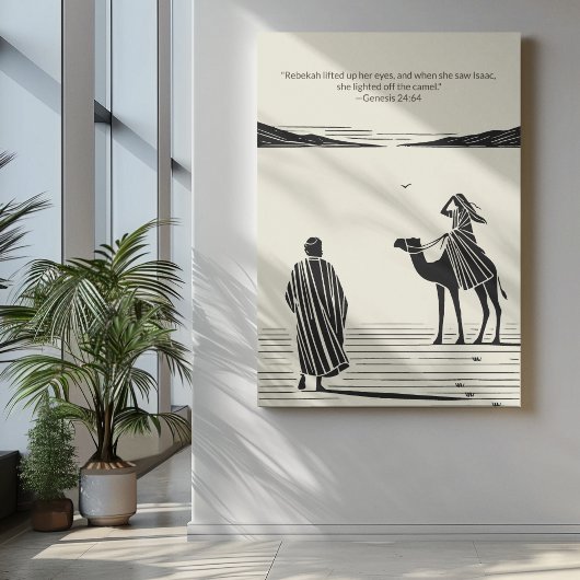 Minimalistische Christliche Wall Art - Bibelverse Poster