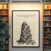 Minimalistische Christliche Wall Art - Bibelverse Poster