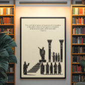 Minimalistische Christliche Wall Art - Bibelverse  Poster