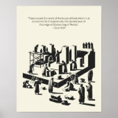 Minimalistische Christliche Wall Art - Bibelverse  Poster (Vorne)