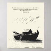 Minimalistische Christliche Wall Art - Bibelverse Poster (Vorne)