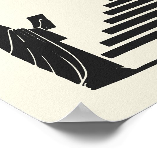 Minimalistische Christliche Wall Art - Bibelverse Poster (Ecke)