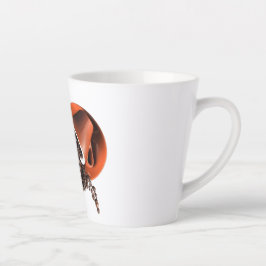 Minimalistische Coffee-Art-Latte-Tasse | Süßes Kaf Milchtasse