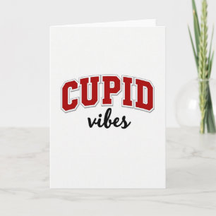 Minimalistische Cupid Vibes Karte