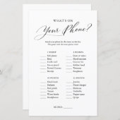 Minimalistische Dinge auf Ihrem Handy Baby Shower (Vorne/Hinten)