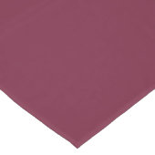 Minimalistische Dunkelfärbung Lila Mittelgroßer Tischläufer (Ecke)