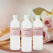 Minimalistische Dusty Pink Hochzeit