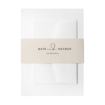 Minimalistische Dusty RoseWedding Einladung Bauchb