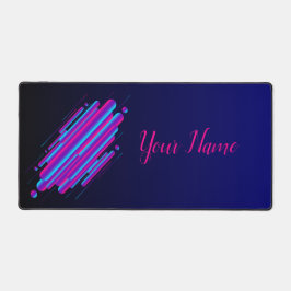 Minimalistische dynamische Blasen Schreibtischunterlage