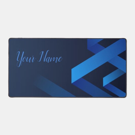 Minimalistische dynamische Straßen nicht Abstrakt Schreibtischunterlage (Vorderseite)