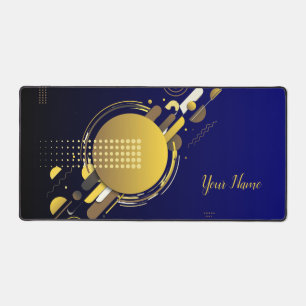 Minimalistische dynamische Synkronizität Abstrakte Schreibtischunterlage