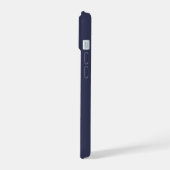 Minimalistische Ebene iPhone 15 Hülle (Linke Seite)
