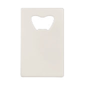 Minimalistische Ecru Palm Tree Line Kunst Hochzeit Geldbeutel Flaschenöffner (Rückseite)