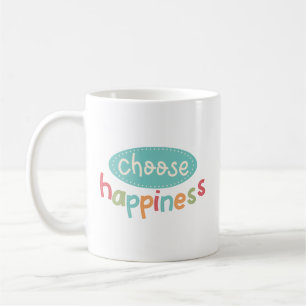Minimalistische einfache Farbbriefe Pastel Shades Kaffeetasse