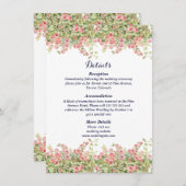 Minimalistische einfache Hübsche Blätter Zweige Ho Begleitkarte (Vorne/Hinten)