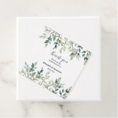 Minimalistische einfache Hübsche Blätter Zweige Ho Geschenkanhänger (Beispiel)