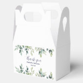 Minimalistische einfache Hübsche Blätter Zweige Ho Geschenkschachtel (Geöffnet)