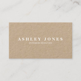 Minimalistische einfache Kraft-Business-Card Visitenkarte