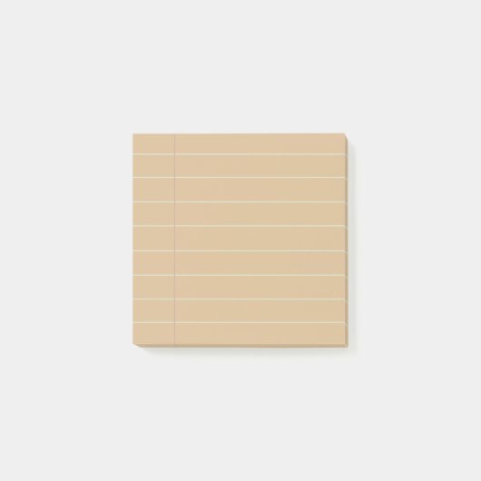 Minimalistische Einfache Linde Post-it Klebezettel (Vorderseite)