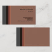 Minimalistische einfache Schlichte Architektur Mod Visitenkarte (Vorne/Hinten)