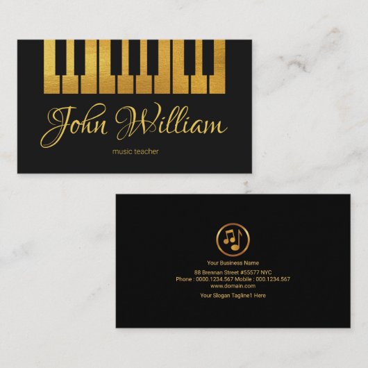 Minimalistische einfache visitenkarte (Vorne/Hinten)