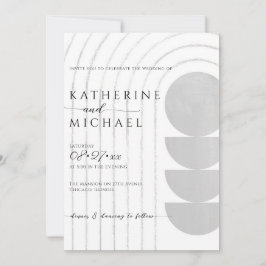 Minimalistische Einladung