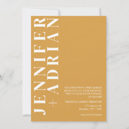 Minimalistische Einladung