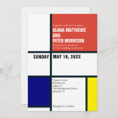 Minimalistische Einladung (Vorne/Hinten)