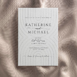 Minimalistische Einladung