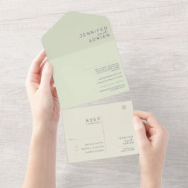 Minimalistische Einladung