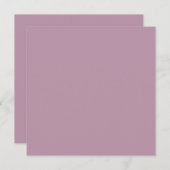 Minimalistische Einladung (Vorne/Hinten)