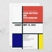 Minimalistische Einladung (Vorne/Hinten)