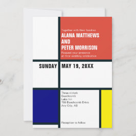 Minimalistische Einladung