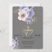 Minimalistische Einladung (Vorderseite)