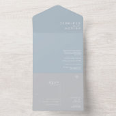 Minimalistische Einladung (Innen Boden)