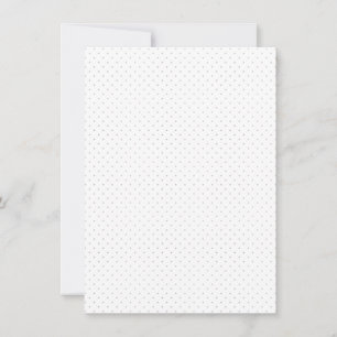 Minimalistische Einladung – Elegantes gepunktetes