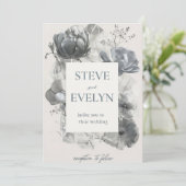 Minimalistische Einladungskarte Einladung (Stehend Vorderseite)