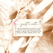 Minimalistische Einschließkarte, nur eine Karte