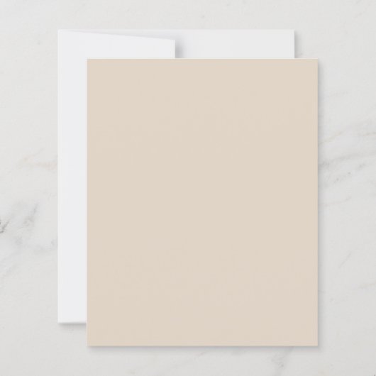 Minimalistische Eis Skate Frohe Weihnachtskarte (Rückseite)