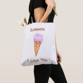 Minimalistische Eiscreme I Liebe Tote Tasche (Von Nahem)