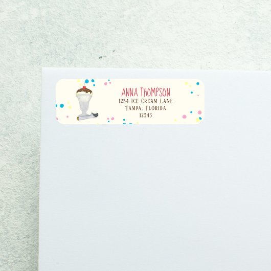 Minimalistische Eisdiele Moderne Kunst, Dichtung u