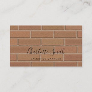 Minimalistische elegante Berufliche Mauer Visitenkarte